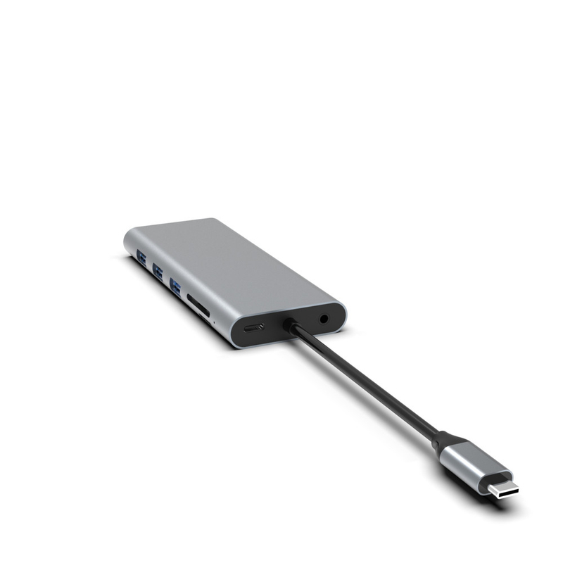 Ethernet USB A Rj45 Adaptörü ile 5'te 1 USB C Hub Tip C Doklama İstasyonu MacBook