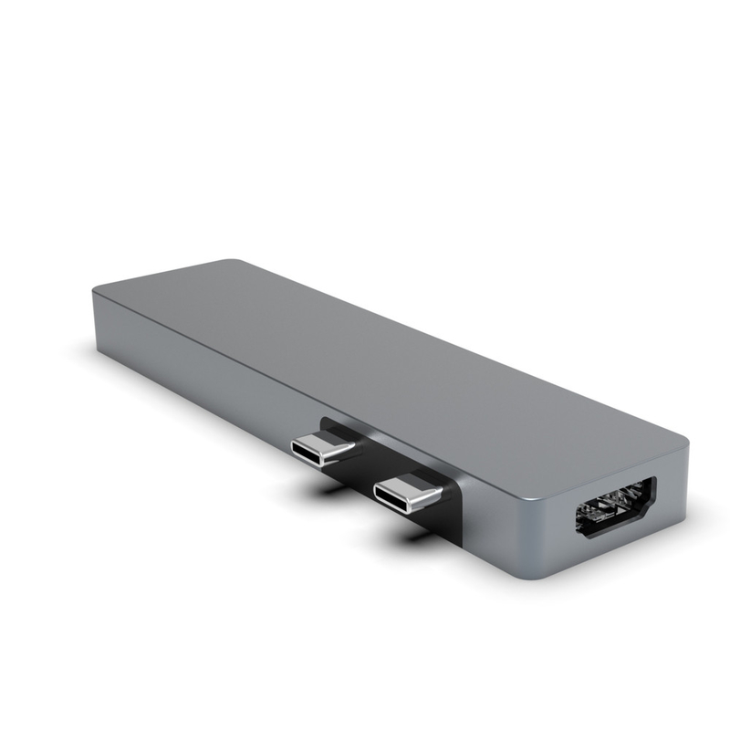 USB-C Hub 7-in-2 Thunderbolt 3 ile uyumlu USB C Port 4K Mackbook MacBook Pro için HDMI
