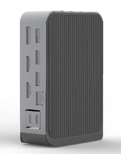 16-In-1 Thunderbolt Displaylink Dock USB Doklama İstasyonu Çift Monitör MacBook & Windows için