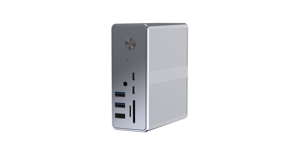 15-In-1 Displayport USB Doklama İstasyonu Çift USB C 4K For For MacBook & Windows