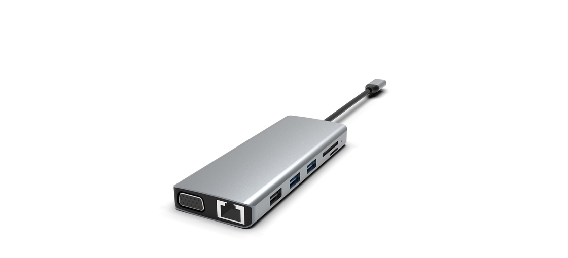 MacBook dizüstü bilgisayarlar için USB C Hub Doklama İstasyonu Windows için USB C Hub Adaptörü