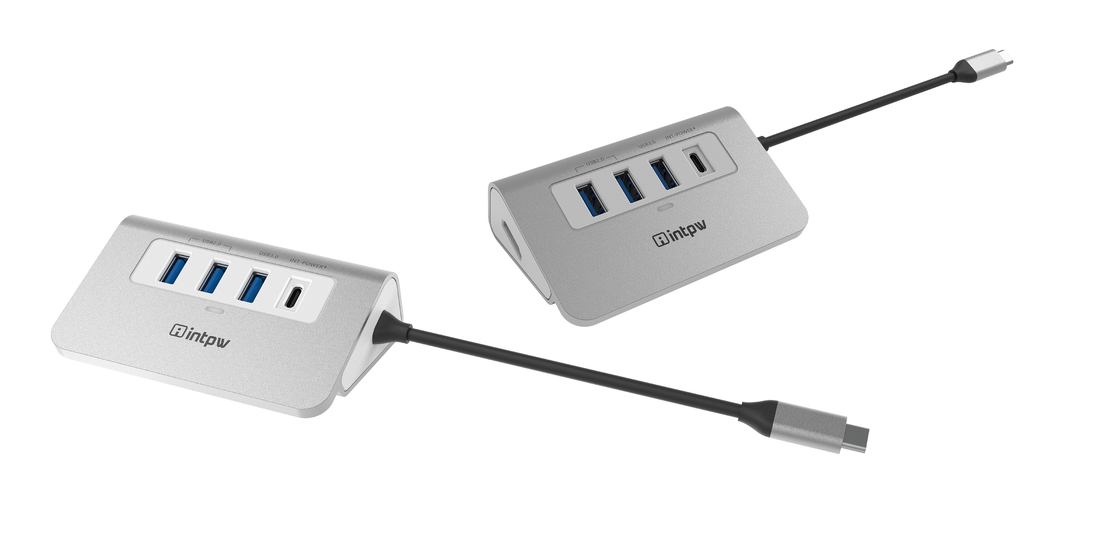 3.0 USB-C'den USB-A'ya Adaptör 4 Port Tip C HUB Genişletici Splitter OTG Adaptörü Doklama İstasyonu dizüstü bilgisayar