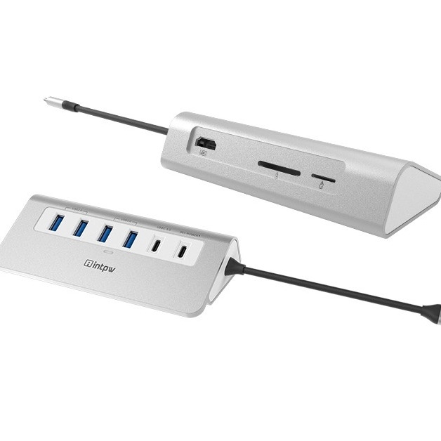 9 IN 1 USB C HUB Docking Station USB 3.0 HDMI Kart Okuyucu ile