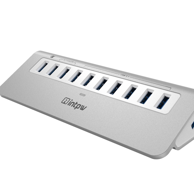 Hdmi Type C To Usb 3.0 Hub 11 Port USB A Hub Windows Oyun Dizüstü Bilgisayarlar için Çoklu Port
