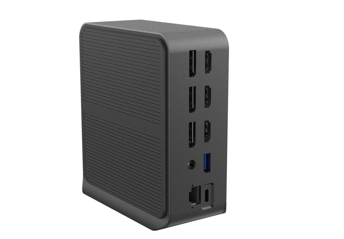 Thunderbolt Dock Triple Monitor 18-In-1 USB C Doklama İstasyonu USB C Hub Kilit Açma Potansiyeli