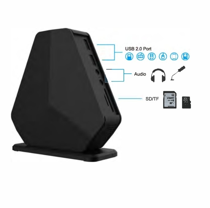 USB Tipi C Doklama İstasyonu Adaptörü Gigabyte Çift HDMI Mst USB C Hub HDMI USB 3.0