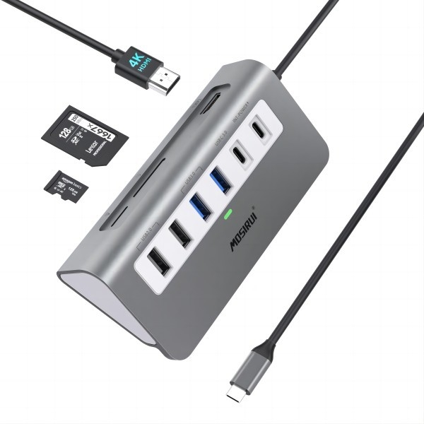 10/100/1000 Mbps Ethernet USB C Adaptörü Windows/ MacOS/ Android/ Linux ile uyumludur 10Gbps'e kadar veri aktarım hızı
