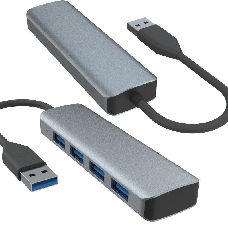 4 In 1 USB A Adaptörü USB C 3.0 USB HUb Macbook için Yüksek Hızlı Aksesuarlar