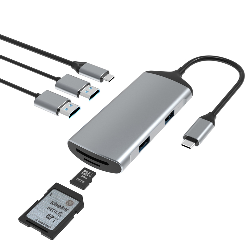 10/100/1000 Mbps Ethernet USB C Adaptörü Windows/ MacOS/ Android/ Linux ile uyumludur 10Gbps'e kadar veri aktarım hızı