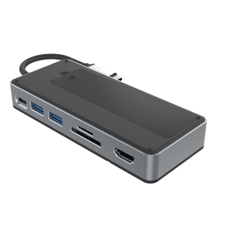 Displaylink Usb 3.0 Docking Station Enclosure Of NVMe NGFF SSD'ler Windows Mac Chrome OS
