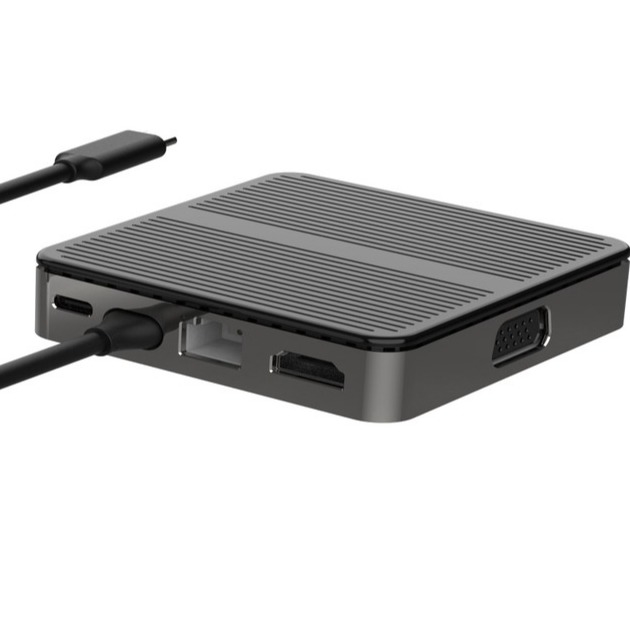 Karayolu Siyah USB C USB Adaptörü Mac 6 In 1 USB C To Usb A Hub Adaptörü OTG Adaptörü