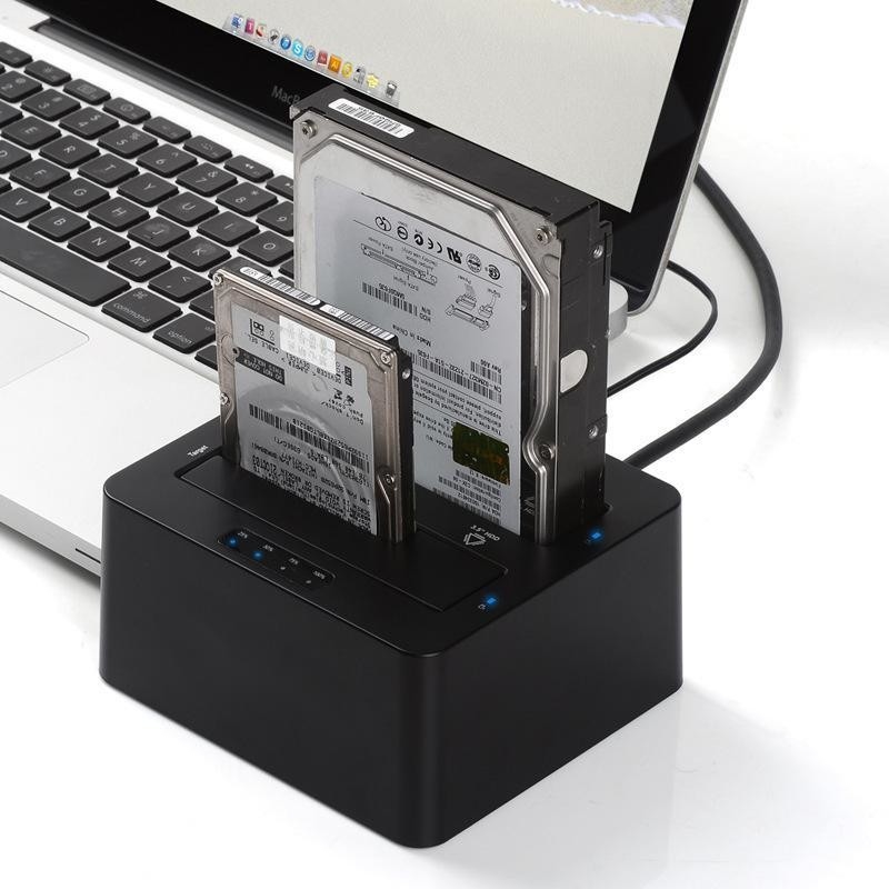 6Gbps SATA I/II/III Dış HDD Sabit Sürücü Duplikatörü ve Tek başına Tüm Sürücü Klon Modları ile Kloner