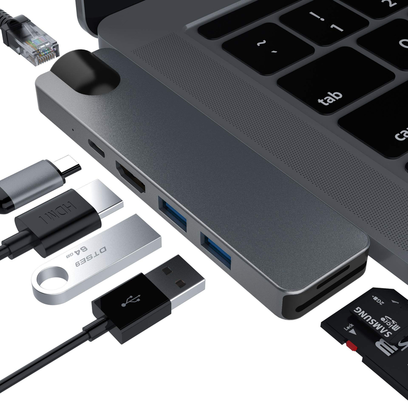 Vga Hub Hdmi USB C Doklama İstasyonu USB C Multi Hub Splitter Concentrator Portable PC Dockstation
