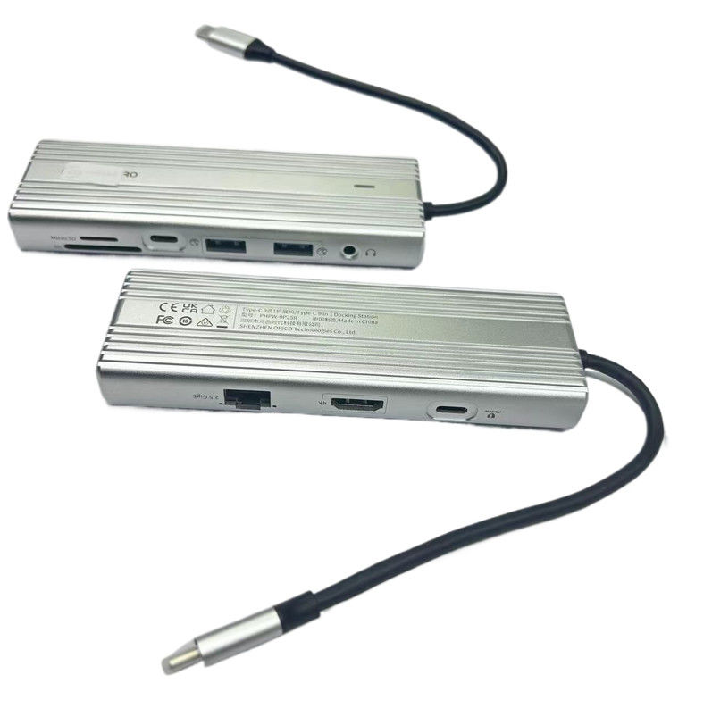 mac usb c hub 6 in 1 Docking Station USB-C'den USB A 3.0 PD'ye 100W mac mini m1 m2 için