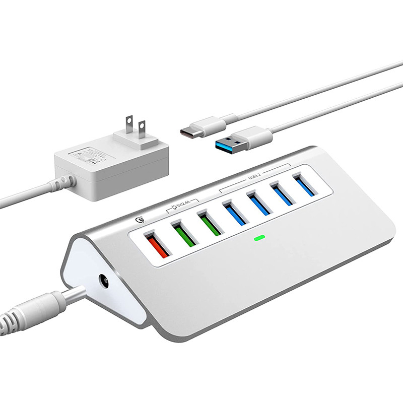 10/5Gbps'e kadar veri aktarım hızı CE sertifikalı USB-C bağlantı merkezi