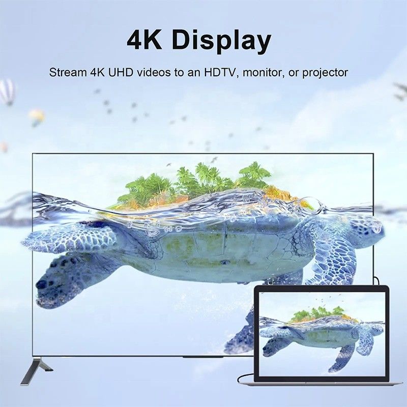 USB C Tipi C 4K 30Hz HDMI USB 3.0 TF SD Adaptör Hub Doklama İstasyonu Macbook Pro için