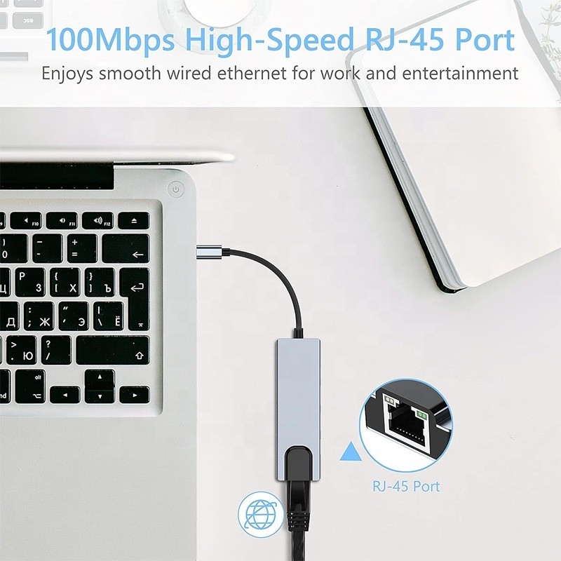 Laptop fonksiyonu şarj veri aktarımı video çıkışı için gri USB C PD doklama istasyonu