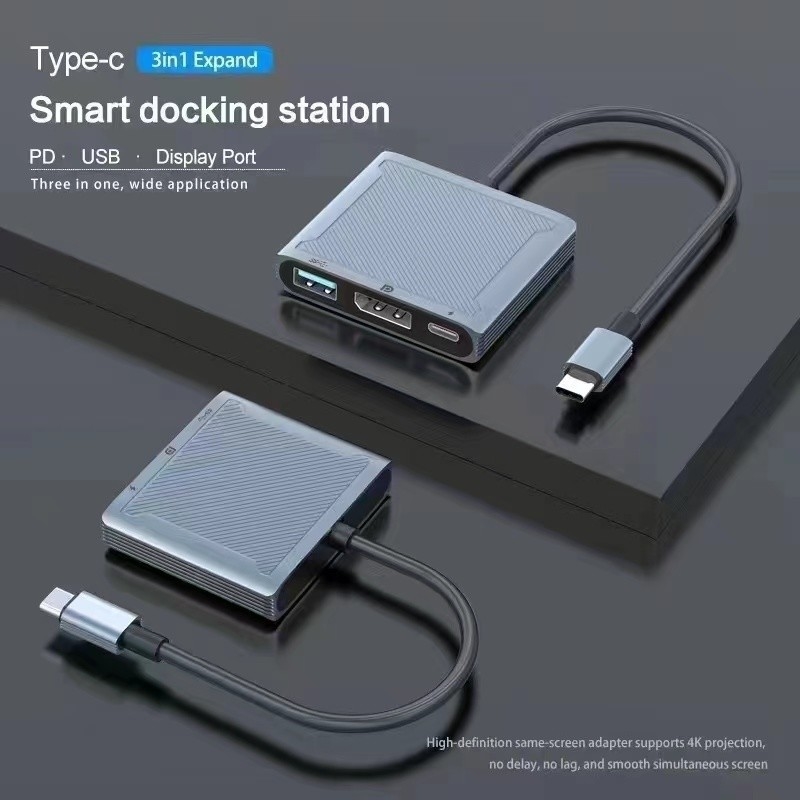 HDMI ve Displayport ile USB C Hub, 100W PD ile 13 In 1 USB C To Displayport Hub