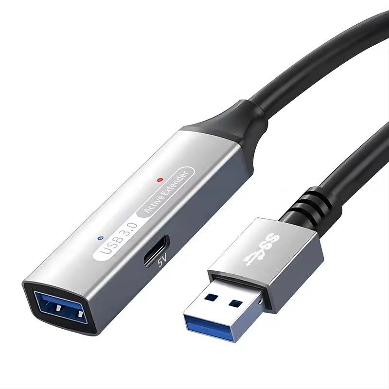 USB 3.0 Hub Genişletme Tipi A Erkeğe Kadın Veri Kablosu USB C Hub Gücü Ekstra Uzun