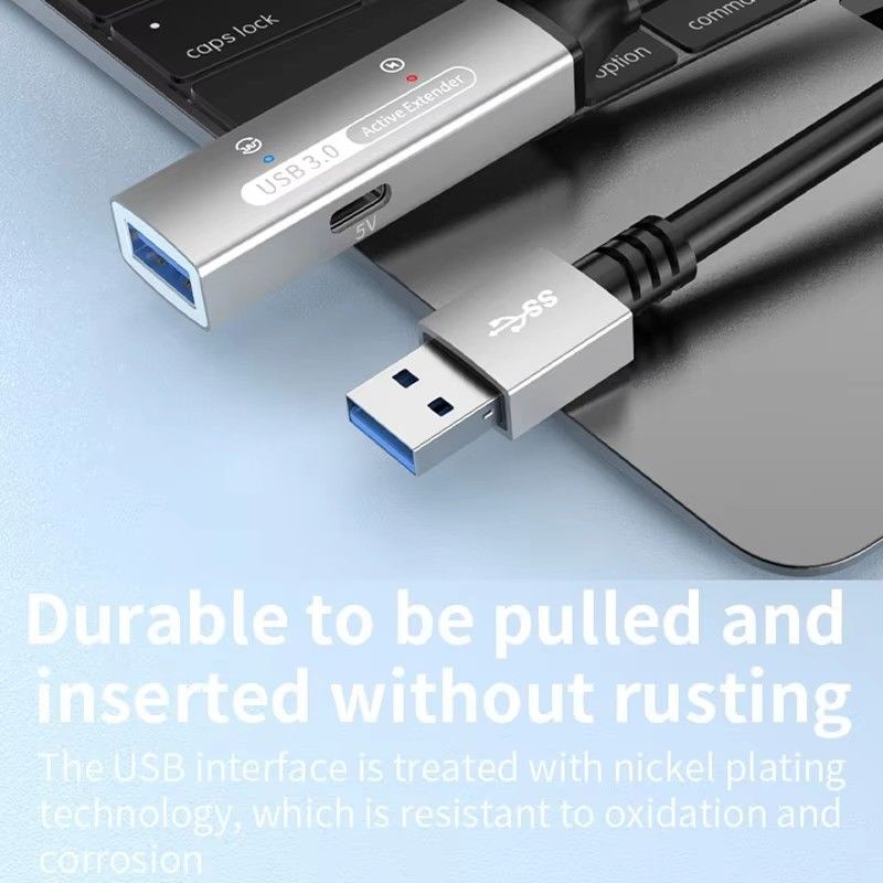 USB 3.0 Hub Genişletme Tipi A Erkeğe Kadın Veri Kablosu USB C Hub Gücü Ekstra Uzun