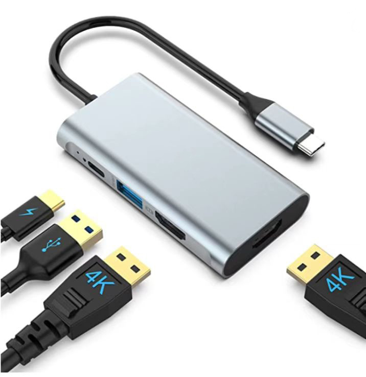 Erkek-Kadın uyumluluğu için USB 3.0'dan 6 Port USB Hub ve 1000Mbps Ethernet Adaptörü