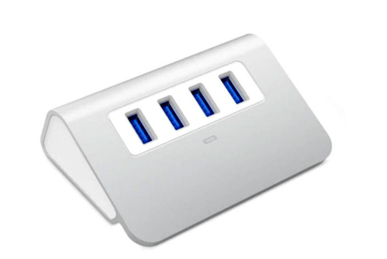 USB 3.1 Arayüzü 4 İçinde 1 Tip C Hub Hızlı Veri Aktarımı için Çoklu Adaptör