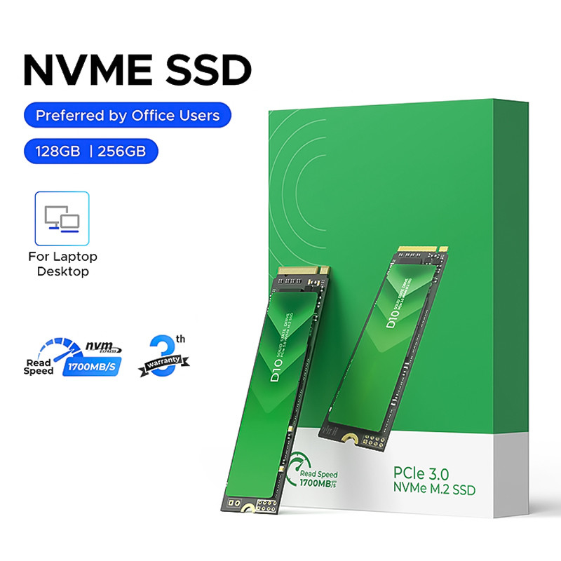 Yüksek Hızlı PCIe 3.0 Arayüzü M.2 SSD 128GB Kapasitesi ve SATA 6Gb/s Denetleyicisi