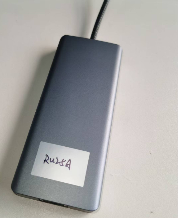 4K HDMI 9 In 1 USB-C Hub ile USB 3.1 Multi Port Docking Station Adaptörü Mac Notebook