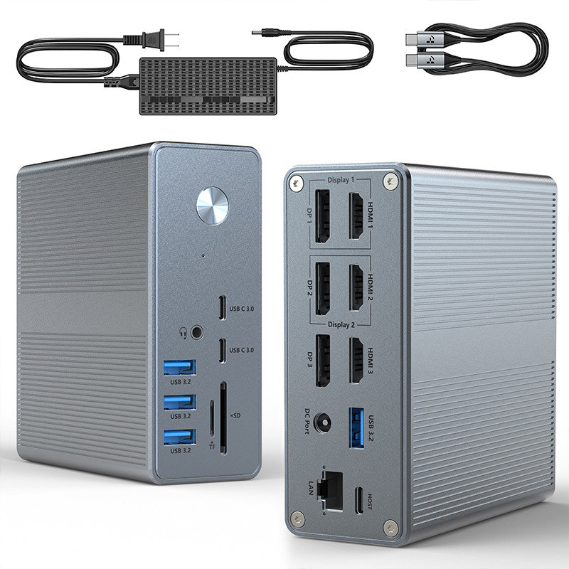 OEM Destek ve 1K Ekran Destek ile Windows 8K Ekranı için Yüksek Uygunluk USB C Adaptörü