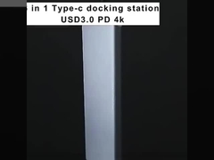 Çok yönlü 8-in-1 USB Tip C Hub Multiport Adaptörü, çoklu görev ve veri aktarımı için